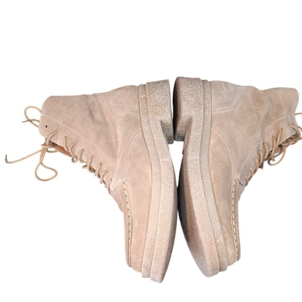 FREE PEOPLE Hiker Suede‎ Combat Boots Women's Lug Utilitarian Size 40/9.5-10 - Picture 9 of 13